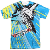 Top Gun Rad Jet Men's Regular Fit Polyester Short-Sleeve T-Shirt